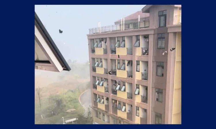 Chinese city hit by underwear storm