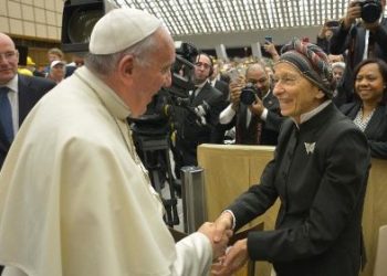 Pope Meets Pro-Abortion Activist