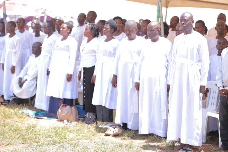 815 new staff inaugurated as over 300 followers join Bisaka’s Faith of Unity in Kyejonjo