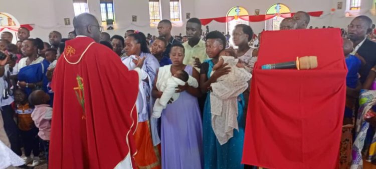 38 Receive Sacrament of Baptism at St. Peters Buyanja Parish