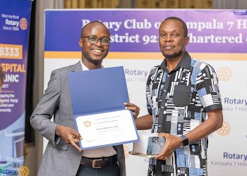 Nkozi Hospital ED Receives Prestigious Rotary Award