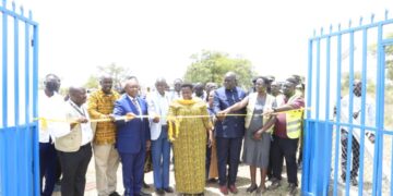 Vice President Jessica Alupo,Minister Raphael Magyezi Commission LEGS Projects in Katakwi