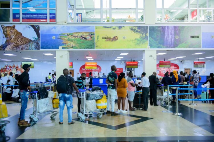 Entebbe International Airport Sees Passenger Traffic Surge in March