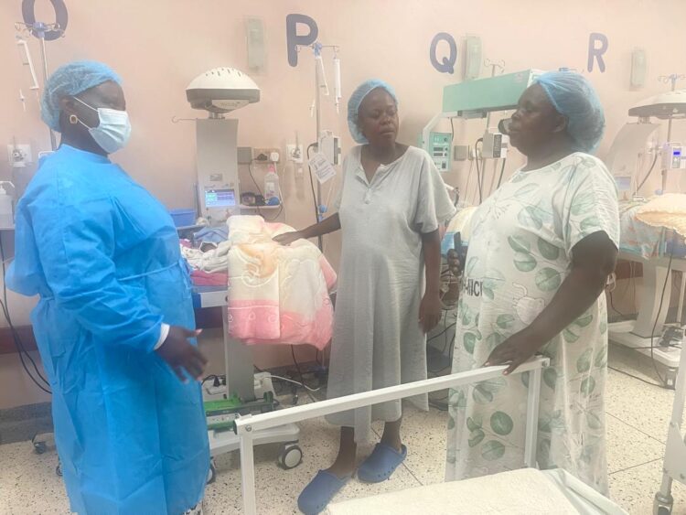 Hon. Rosemary Nyakikongolo Visits Sextuplet Family, Pledges Support