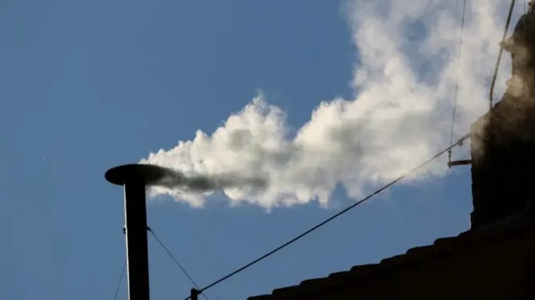 White Smoke Rises as Crowds Erupt in Celebration At St Peter’s Basilica as New Pontiff is Elected
