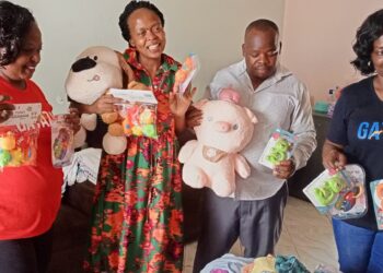 Gayaza Old Students Visit Mbarara Sextuplet Family Day After Hospital Discharge