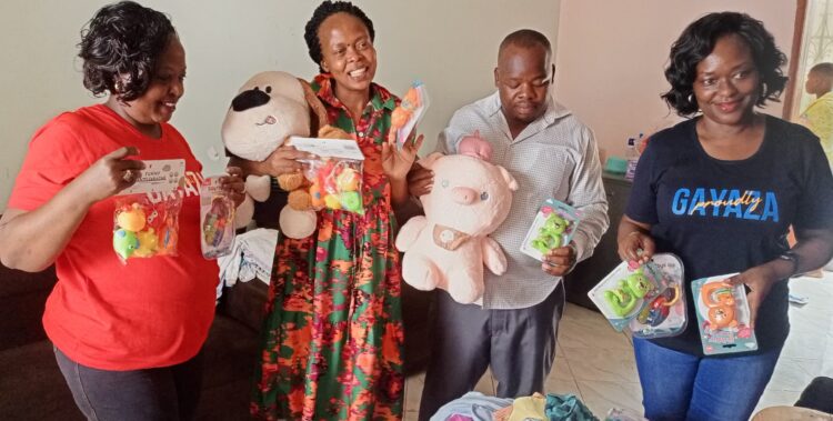 Gayaza Old Students Visit Mbarara Sextuplet Family Day After Hospital Discharge