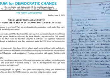 NRM Accused of Fraudulent Nomination of FDC Candidate