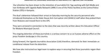 UJA Demands Immediate Release of Detained Journalists, Condemns Violation of Press Freedom