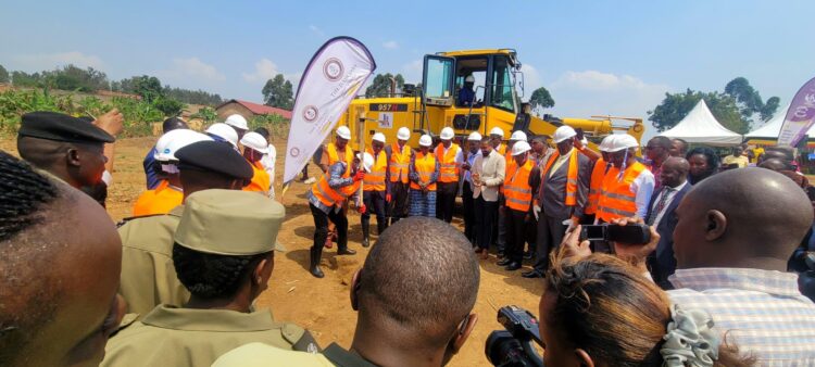 Chief Justice Breaks Ground for Regional Court of Appeal in Mbarara