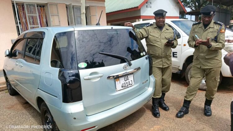 Arua Police Foil Sale of Stolen Car