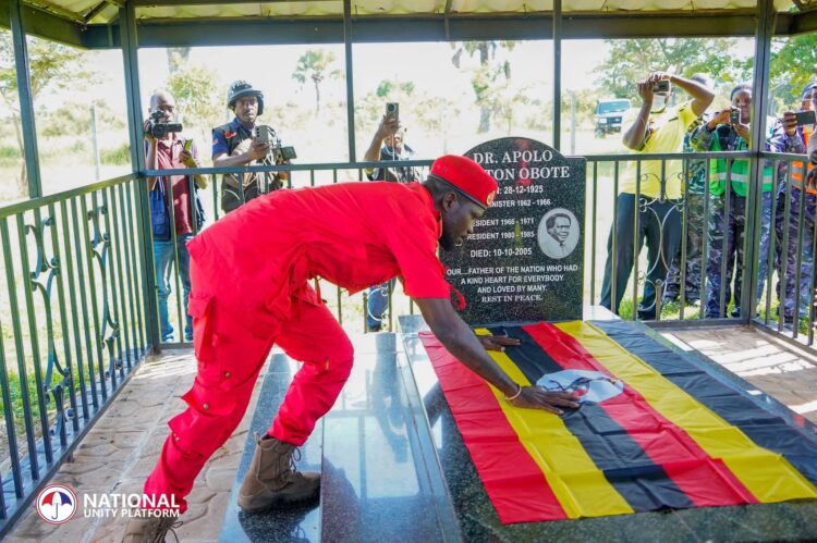 Akena defends Bobi Wine over Obote grave tribute