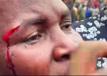 Hamis Kiggundu’s Guards Beat Up Traders Over Nakivubo Flood Protest