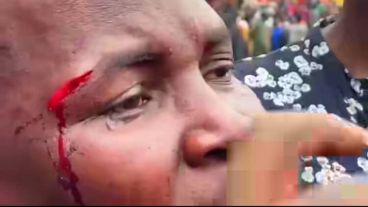 Hamis Kiggundu’s Guards Beat Up Traders Over Nakivubo Flood Protest