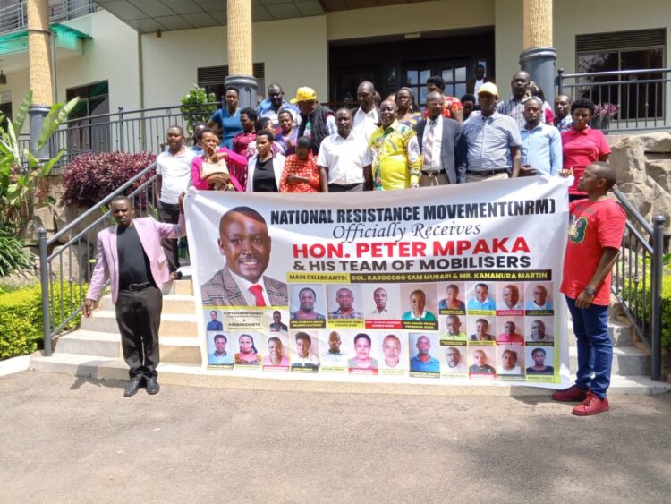 Former NUP Candidate in Mbarara City North Defects to NRM Together with His Mobilization Team
