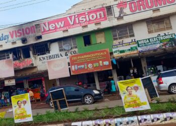 Fire Guts Restaurant in Mbarara City’s Ssentamu Building