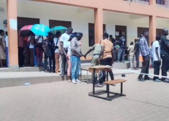 Makindye youth turn out in large numbers to elect councillors