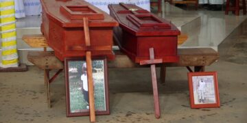 Walking to School Risky During Rainy Season,