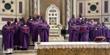 Ugandan Bishops Begin Ad Limina Pilgrimage in Rome With Mass