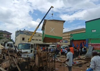 Tears as Mbale authorities evict street vendors