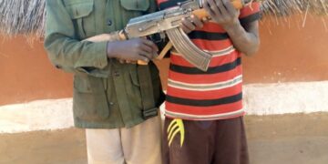 68- year old male arrested with an illegal firearm in Kotido district