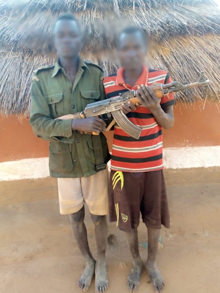 68- year old male arrested with an illegal firearm in Kotido district