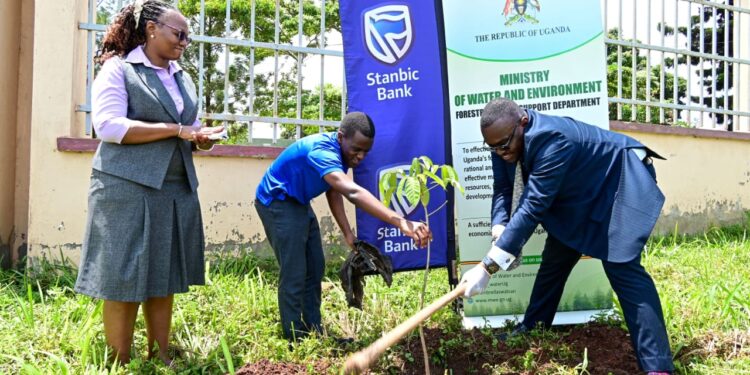 Stanbic Bank joins Government for collective action on protecting environment 