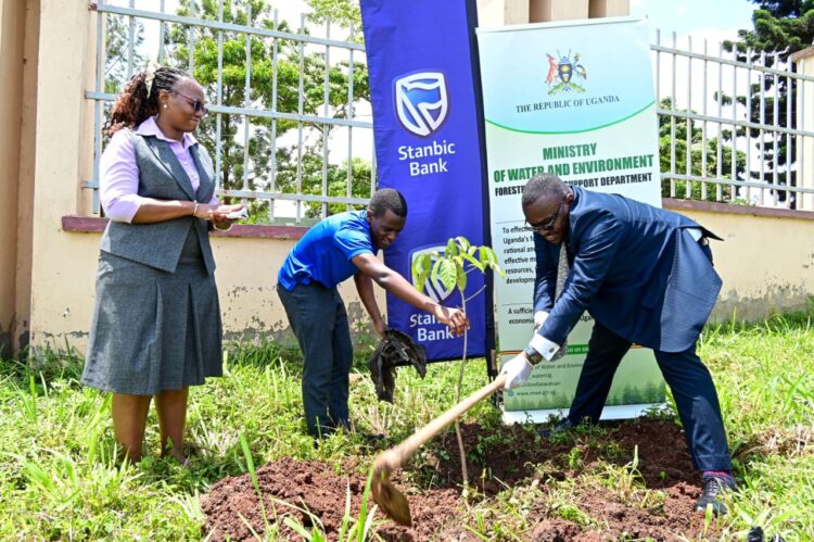 Stanbic Bank joins Government for collective action on protecting environment 