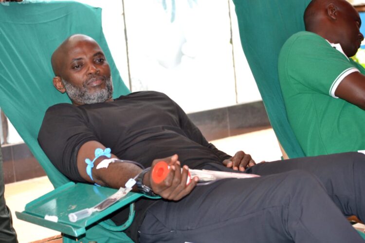 Dr. Muganga Targets 200 Units in Blood Drive, Condemns Hospitals Selling Blood
