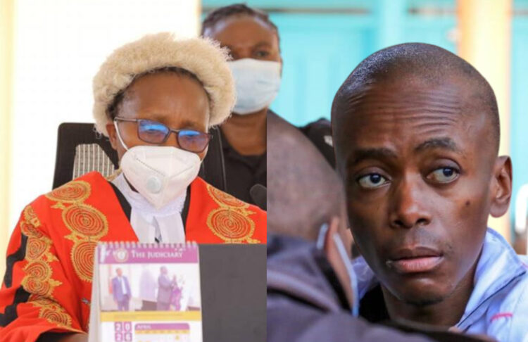 Judge Komuhangi hands Okello death penalty