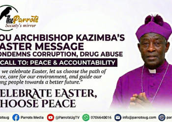Archbishop Kazimba Condemns Corruption, Drug Abuse in Easter Message, Calls for Peace