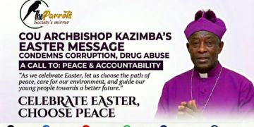Archbishop Kazimba Condemns Corruption, Drug Abuse in Easter Message, Calls for Peace