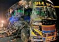 Seven people dead, sixteen sustain injuries after a Nile star bus collided with a Benz in Nwoya district