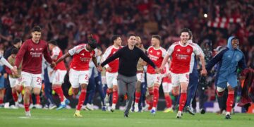 Arsenal end 20-year wait for champions league final spot